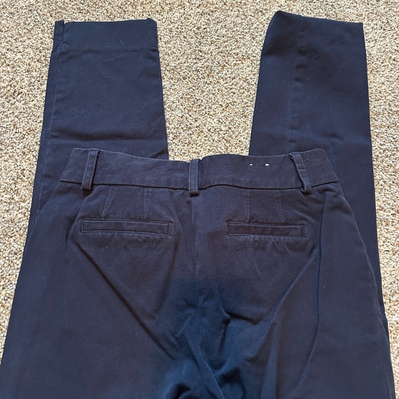 Crown and Ivy navy blue stretchy tapered dress pants - Picture 4 of 4